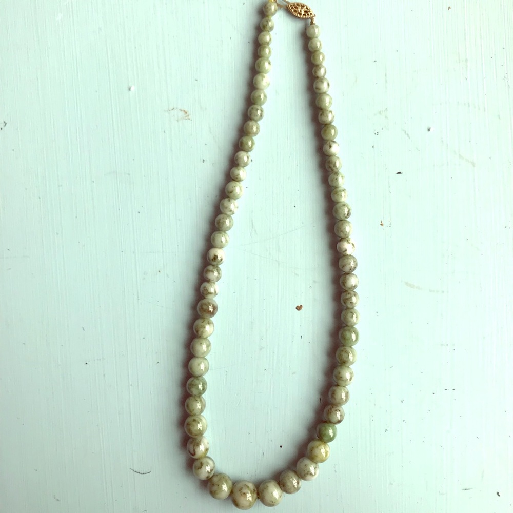 Jade necklace